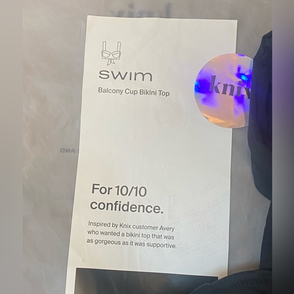 Knix Swimwear - Bikini Top & High Cut Bikini Bottoms - Picture 6 of 6